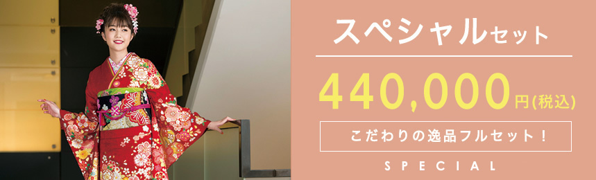 スペシャルセット 380,000円(税別) こだわりの逸品フルセット!