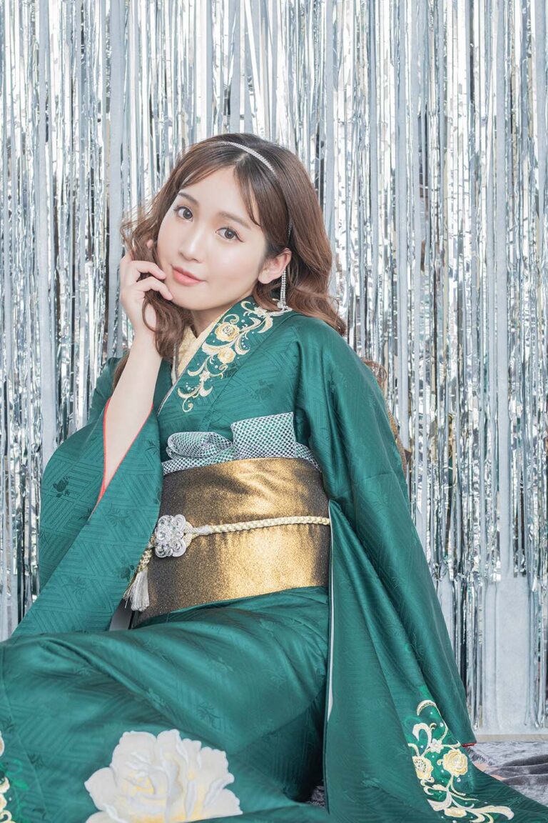 ギャルの振袖